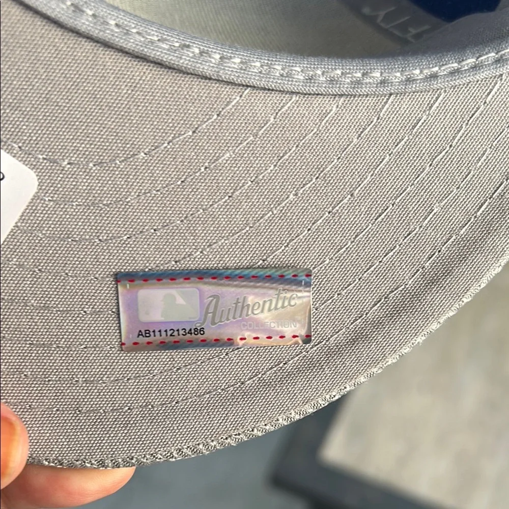 New Era Blue and Gray LA Cap